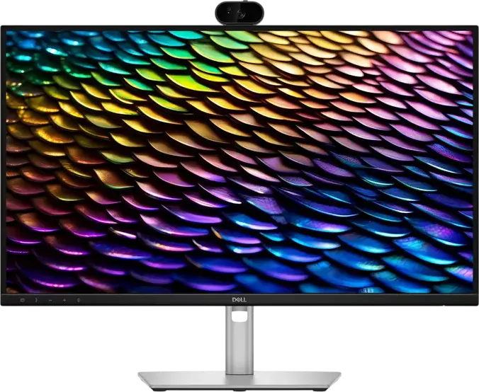Монитор для конференций Dell P2726DEB 27", USB-C Hub, WQHD 2560x1440 IPS, 100Гц, Power Delivery 90Вт, AI-веб-камера 5Мп, RJ45 LAN, Динамики, Silver