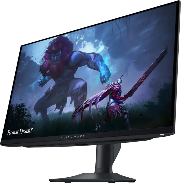 Dell Alienware AW2725DF 27 inch QD-OLED Gaming Monitor, WQHD 2560x1440, 360Hz, 0.03ms GtG, NVIDIA G-SYNC, AMD FreeSync Premium Pro, KVM Switch, Black