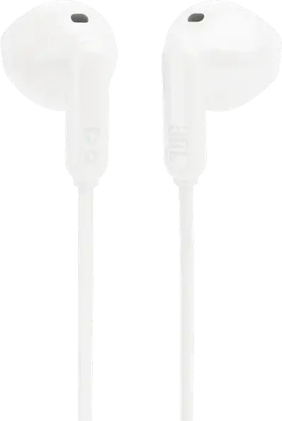JBL Tune 235BT Wireless Neckband Earbuds - White, with Pure Bass Sound, Bluetooth Connectivity, 25h Battery Life and Hands-Free Call Management