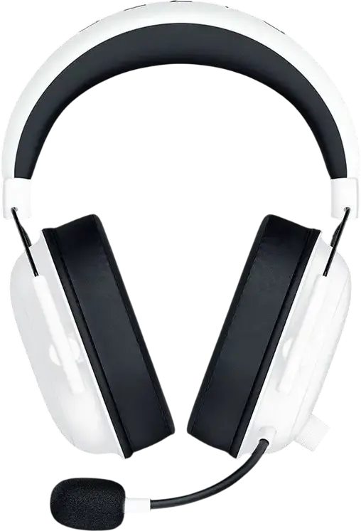 Razer BlackShark V2 HyperSpeed Wireless Gaming Headset - White, TriForce Titanium 50mm Drivers, HyperClear Super Wideband Mic, 70h Battery, THX Spatial Audio, Windows 10, USB-C, Bluetooth 5.2
