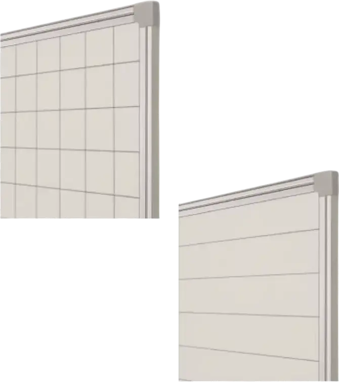 Tablou Alb Magnetic de Perete Sopar 8300LAV, Otel Emajalat, 300 x 120 cm, Alb