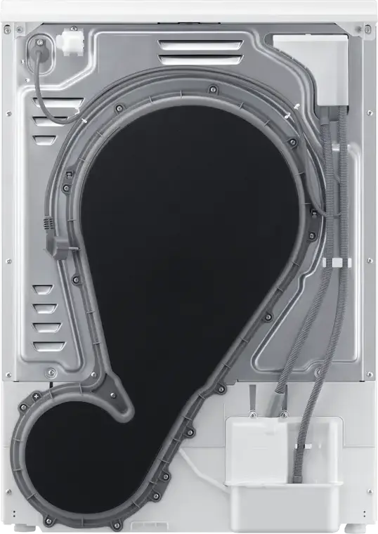 Samsung Bespoke AI Series 8000 DV90DB8845GHU4 Tumble Dryer, 9 kg, Heat Pump, Energy Class A, AI Dry, WiFi SmartThings, White/Black, 85x60x60 cm