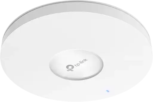 TP-Link EAP613 AX1800 Точка доступа WiFi 6 потолочного монтажа, двухдиапазонная 1775 Мбит/с, Gigabit Ethernet, PoE+, Omada SDN, MU-MIMO, OFDMA, WPA3, Белый