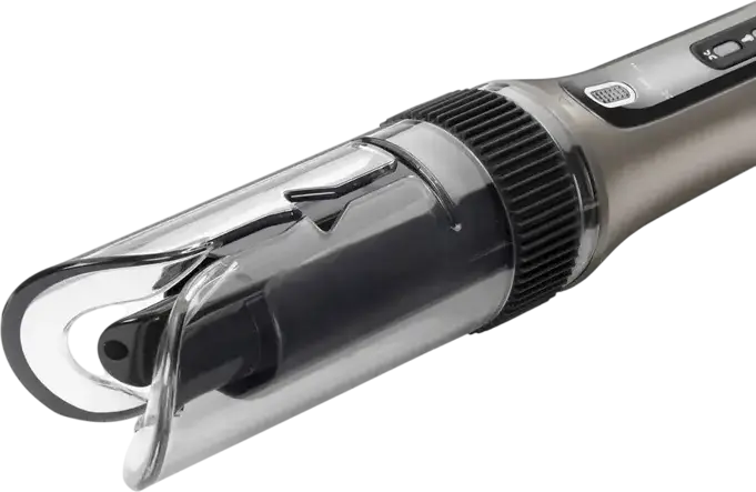 BaByliss C6688E Style Secret Air Automatic Rotating Curling Iron, 25mm Ceramic Quartz Barrel, 200C, Ionization, LED Display, Beige