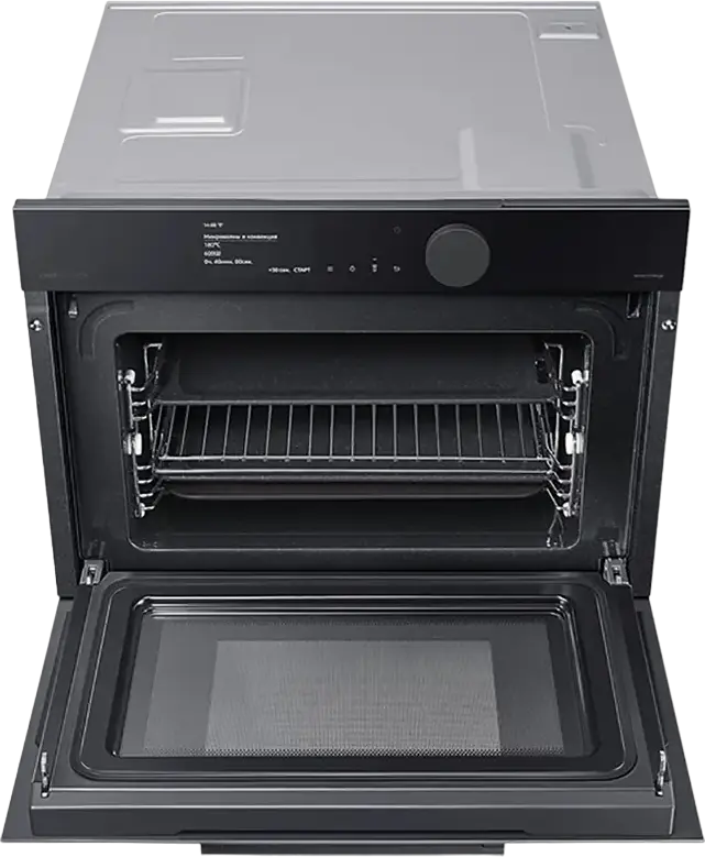 Cuptor Electric Incorporabil Samsung NV75T8979RK Infinite Line, Dual Cook, Gătit cu Abur, Curățare Pirolitică, 75L, Clasa Energetică A+, Onyx Black, WiFi