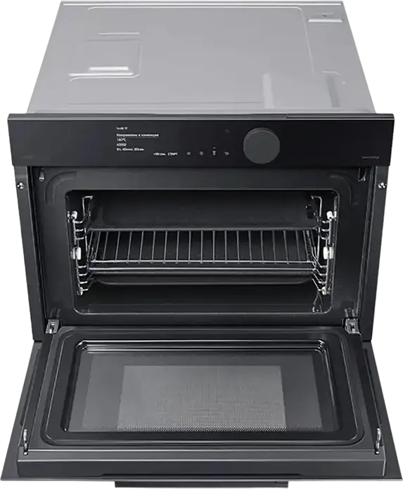 Cuptor Electric Incorporabil Samsung NV75T8979RK Infinite Line, Dual Cook, Gătit cu Abur, Curățare Pirolitică, 75L, Clasa Energetică A+, Onyx Black, WiFi