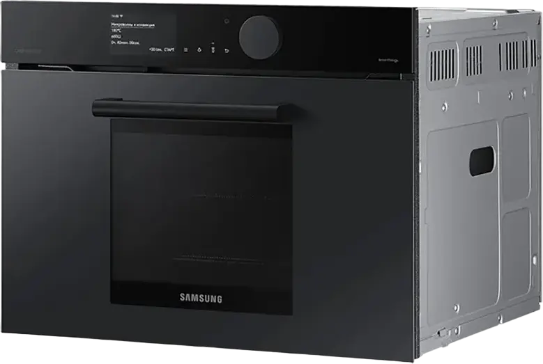 Cuptor Electric Incorporabil Samsung NV75T8979RK Infinite Line, Dual Cook, Gătit cu Abur, Curățare Pirolitică, 75L, Clasa Energetică A+, Onyx Black, WiFi