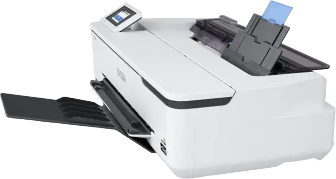 Epson SureColor SC-T3100 Large Format Technical Printer Plotter, PrecisionCore, UltraChrome XD2 Pigment Ink, 2400x1200 DPI, A1/A2/A3, Wi-Fi, Ethernet, White