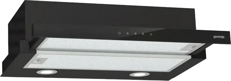Hota încorporabilă Gorenje TH 64E4 BG, Negru