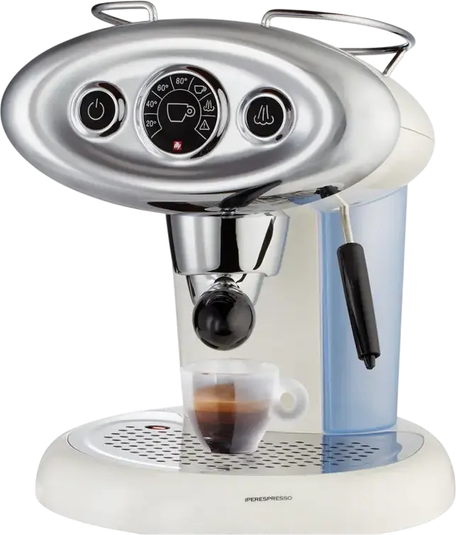 Cafetiera cu capsule illy X 7.1, 1200W, Alb