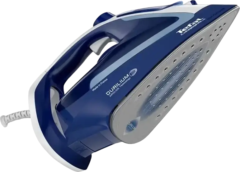 Утюг с паровым ударом Tefal FV5735E0 Easygliss Plus, 2500 Вт, керамическая подошва Durilium Airglide, паровой удар 220 г/мин, антикапельная система