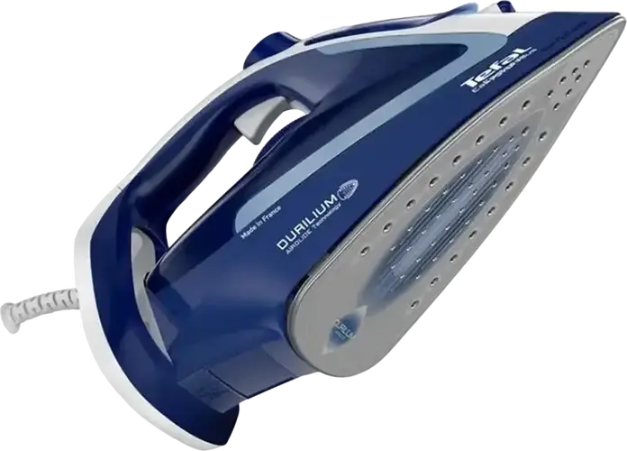 Утюг с паровым ударом Tefal FV5735E0 Easygliss Plus, 2500 Вт, керамическая подошва Durilium Airglide, паровой удар 220 г/мин, антикапельная система