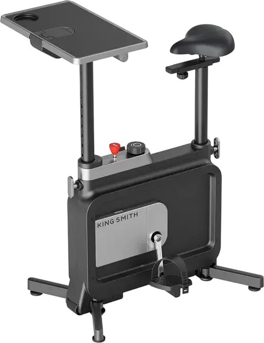 Bicicleta Exerciului Pliabila Kingsmith W1B Under-Desk, Rezistenta Magnetica 8 Nivele, Birou Integrat, Design Compact, Greutate Maxima 120-150kg, Negru