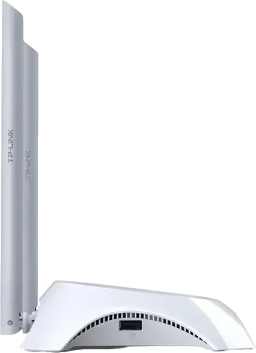 Router Wireless N TP-Link TL-MR3420 3G/4G, 300 Mbps, 4 Porturi LAN, Port USB 2.0 pentru Modem LTE/UMTS, 2 Antene 5dBi, IPsec VPN, Alb
