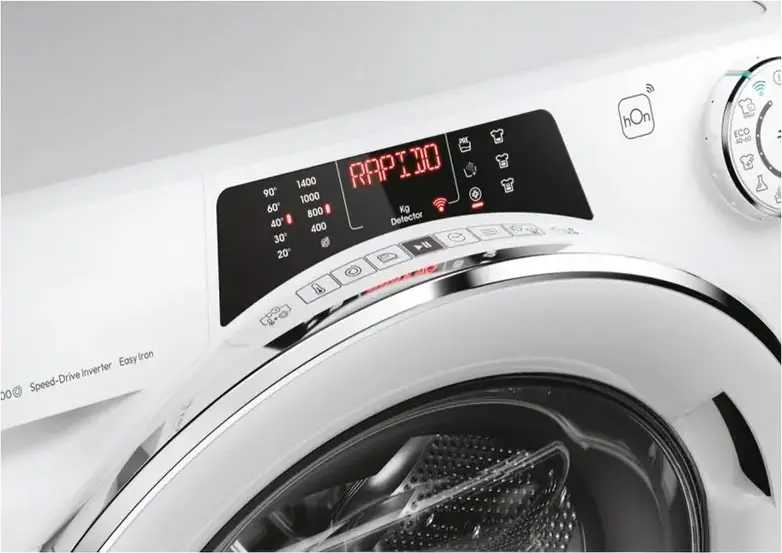 Candy RO14116DWMCT-S Front-load Washing Machine, 11kg Capacity, 1400 RPM, Energy Class A, Brushless Inverter Motor, Steam, Wi-Fi, hOn App, White