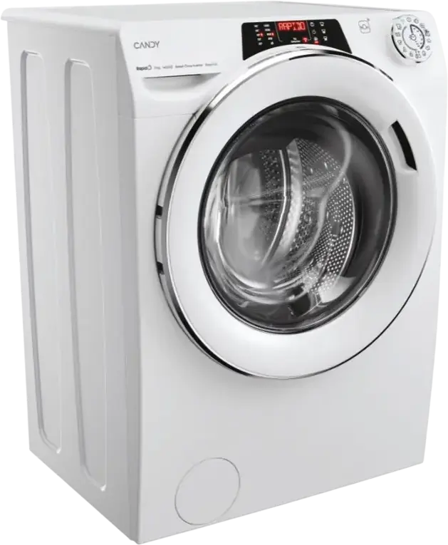 Candy RO14116DWMCT-S Front-load Washing Machine, 11kg Capacity, 1400 RPM, Energy Class A, Brushless Inverter Motor, Steam, Wi-Fi, hOn App, White