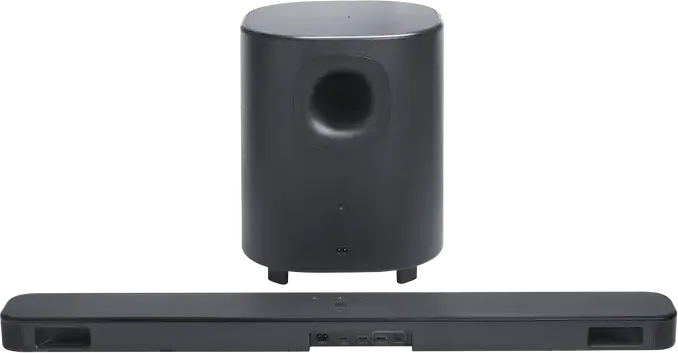 Звуковая панель JBL Bar 500MK2 5.1 CH, 750 Вт RMS, Dolby Atmos, DTS Virtual:X, беспроводной сабвуфер 260 мм (10"), Wi-Fi, Bluetooth 5.3, черный