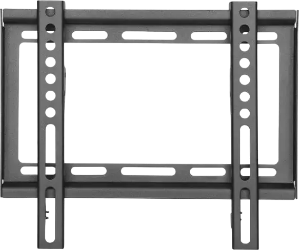 Gembird WM-42F-04 Fixed TV Wall Mount for 23" to 42" Screens, VESA up to 200x200mm, Max Load 35kg, Powder Coated Steel, Black