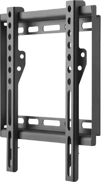 Gembird WM-42F-04 Fixed TV Wall Mount for 23" to 42" Screens, VESA up to 200x200mm, Max Load 35kg, Powder Coated Steel, Black