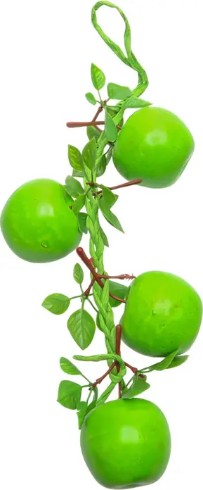 Crenga artificiala de mar verde cu frunze realiste pentru decorul casei, tulpina de fructe artificiale pentru design interior