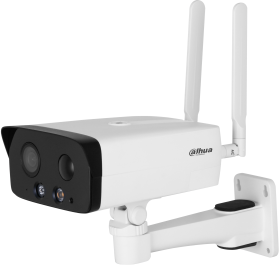 IP-камера Dahua DH-IPC-HFW3441DG-AS-4G-EAU-B серии WizSense 3, 4Мп, 4G LTE, объектив 3.6мм, ИК 50м, двусторонняя аудиосвязь, датчик PIR, IP67, 8ГБ eMMC