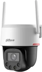 Dahua DH-P4F-PV-4G 4MP Outdoor Wizcolor 4G Pan & Tilt Network Camera, Human & Vehicle Detection, Auto Tracking, Two-way Talk, IP66, Full-Color Night Vision