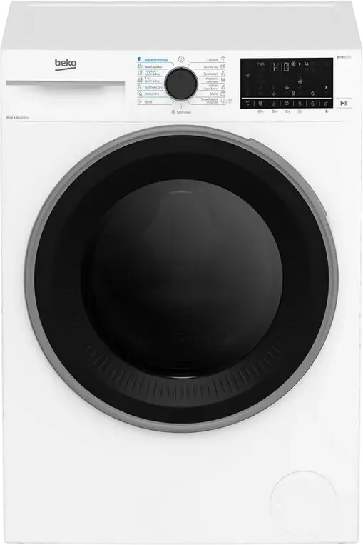 Mașină de spălat cu uscător Beko B5DFT59442W, 9kg, Alb