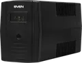 SVEN Pro 600 Line-Interactive UPS, 600VA / 360W, Built-in AVR, 2 x Schuko Sockets, Sinusoidal Output, Surge Protector, Black