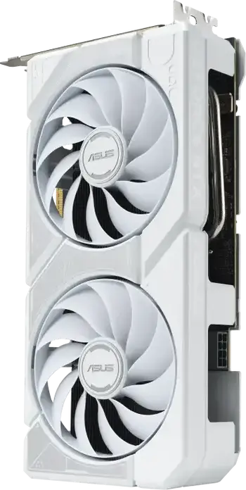 ASUS Dual GeForce RTX 5060 Ti 16GB GDDR7 White DUAL-RTX5060TI-O16G-WHITE Graphics Card, PCI-E 5.0, 2632 MHz Boost, DLSS 4, Ray Tracing