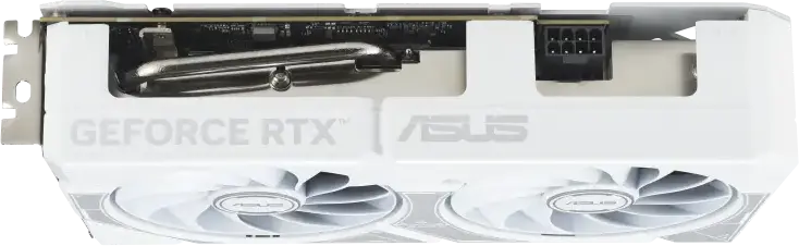 ASUS Dual GeForce RTX 5060 Ti 16GB GDDR7 White DUAL-RTX5060TI-O16G-WHITE Graphics Card, PCI-E 5.0, 2632 MHz Boost, DLSS 4, Ray Tracing