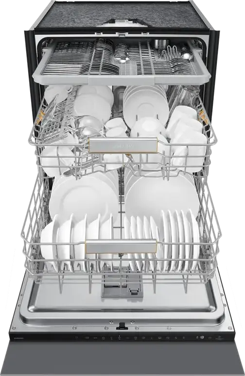 Samsung DW60DG790I00U1 Fully Integrated Dishwasher, 14 Place Settings, Energy Class A, SmartThings WiFi, WaterJet Clean, Auto Door Open, 9 Programs