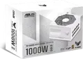 Sursa ASUS TUF Gaming 1000W Gold TUF-GAMING-1000G-WHITE, ATX 3.1, 80 Plus Gold, Complet Modulare, Editie Albă, PFC Activ, Ventilator 135mm Dual Ball Bearing