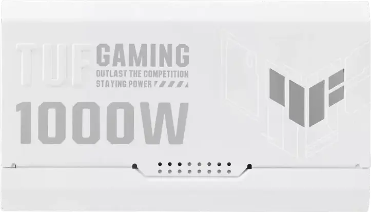 Sursa ASUS TUF Gaming 1000W Gold TUF-GAMING-1000G-WHITE, ATX 3.1, 80 Plus Gold, Complet Modulare, Editie Albă, PFC Activ, Ventilator 135mm Dual Ball Bearing