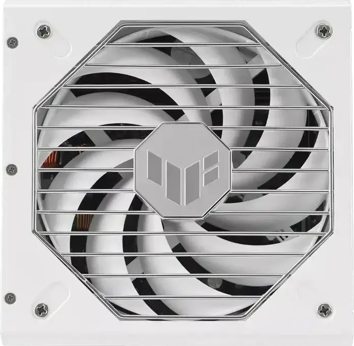 Sursa ASUS TUF Gaming 1000W Gold TUF-GAMING-1000G-WHITE, ATX 3.1, 80 Plus Gold, Complet Modulare, Editie Albă, PFC Activ, Ventilator 135mm Dual Ball Bearing
