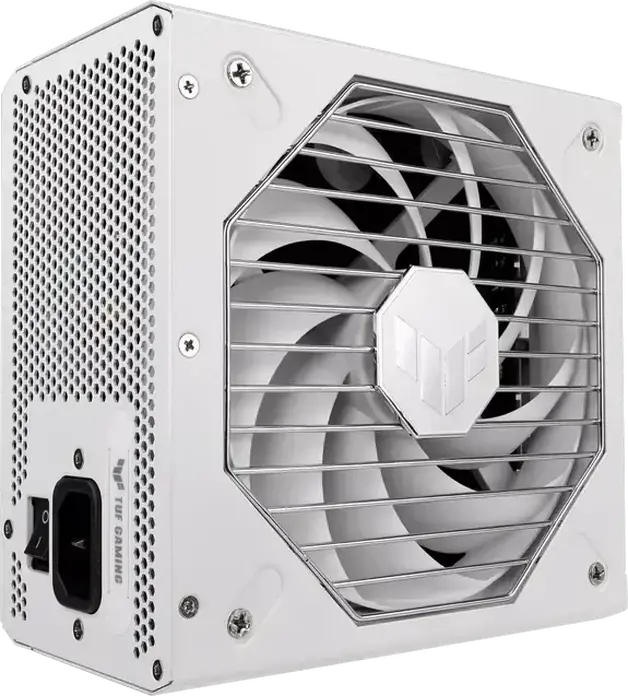 Sursa ASUS TUF Gaming 1000W Gold TUF-GAMING-1000G-WHITE, ATX 3.1, 80 Plus Gold, Complet Modulare, Editie Albă, PFC Activ, Ventilator 135mm Dual Ball Bearing