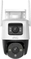 IMOU Cruiser Dual Outdoor PTZ Security Camera, Dual-Lens 6MP, 360 Degree Coverage, Smart Color Night Vision, AI Human and Vehicle Detection, IP66, Two-Way Talk, White