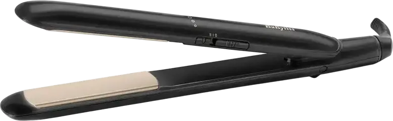 BaByliss ST242E Smooth Glide Ceramic Hair Straightener, Floating Plates, 200-230°C Temperature Settings, Swivel Cable, Black