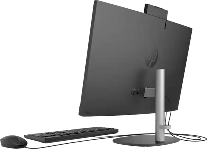 PC All-in-One HP ProOne 240 G10 Business, Ecran 24 inch Micro-Edge, Procesor Intel Core Ultra 120U, SSD, Windows 11 Pro, Negru, Include Tastatura si Mouse