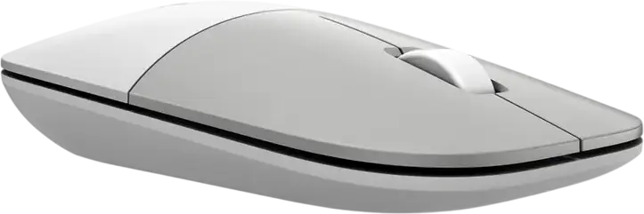 HP Z3700 Wireless Optical Mouse, White, 1200 DPI, 2.4GHz RF Connectivity, Ambidextrous Slim Design, 3 Buttons with Scroll Wheel, USB Nano Receiver