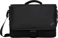 Lenovo ThinkPad Essential Messenger Bag for 15.6 inch Laptops, Water-Resistant Polyester, Black, 2 Compartments, Padded Shoulder Strap, 4X40Y95215