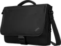 Lenovo ThinkPad Essential Messenger Bag for 15.6 inch Laptops, Water-Resistant Polyester, Black, 2 Compartments, Padded Shoulder Strap, 4X40Y95215