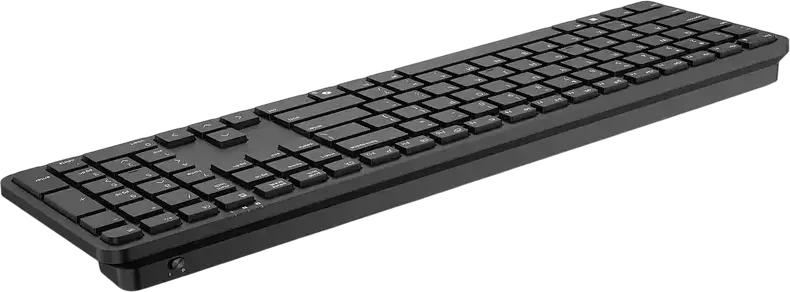 Беспроводной комплект клавиатуры и мыши Dell Pro KM526, Черный, 2.4 ГГц RF, влагозащищенная клавиатура, оптическая мышь 1600-6000 DPI, USB-ресивер
