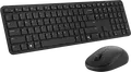 Беспроводной комплект клавиатуры и мыши Dell Pro KM526, Черный, 2.4 ГГц RF, влагозащищенная клавиатура, оптическая мышь 1600-6000 DPI, USB-ресивер