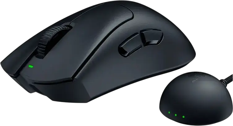 Игровая беспроводная мышь Razer DeathAdder V4 Pro, оптический сенсор Focus Pro 45K, 45,000 DPI, HyperPolling 8,000 Гц, оптические переключатели Gen-4, 56г
