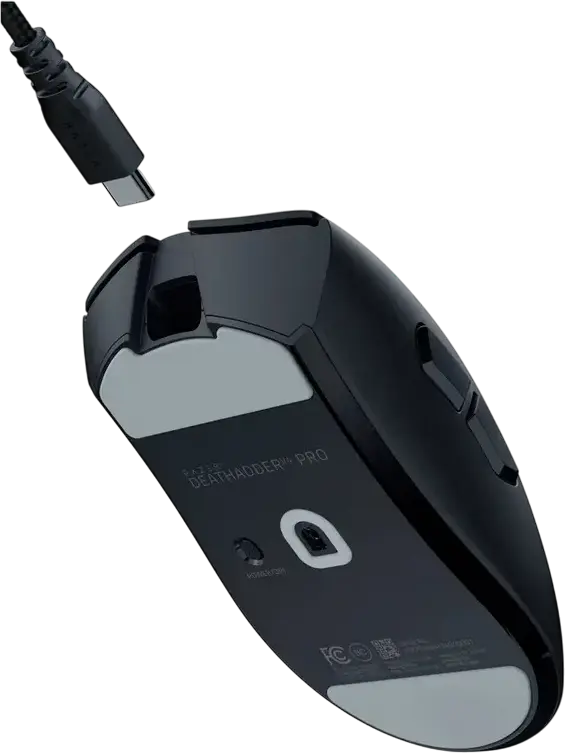 Игровая беспроводная мышь Razer DeathAdder V4 Pro, оптический сенсор Focus Pro 45K, 45,000 DPI, HyperPolling 8,000 Гц, оптические переключатели Gen-4, 56г