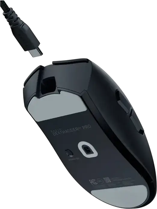 Игровая беспроводная мышь Razer DeathAdder V4 Pro, оптический сенсор Focus Pro 45K, 45,000 DPI, HyperPolling 8,000 Гц, оптические переключатели Gen-4, 56г