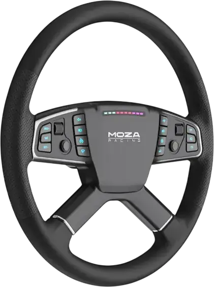 Volan Gaming MOZA TSW Truck, Negru