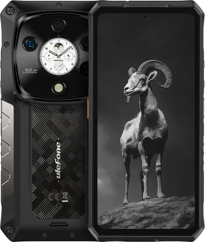 Ulefone Armor 28 Pro Rugged 5G Smartphone, 6.67" AMOLED 120Hz, Dimensity 7300, 16GB RAM, 512GB ROM, 10600mAh Battery, 120W Fast Charge, IP68 MIL-STD-810H
