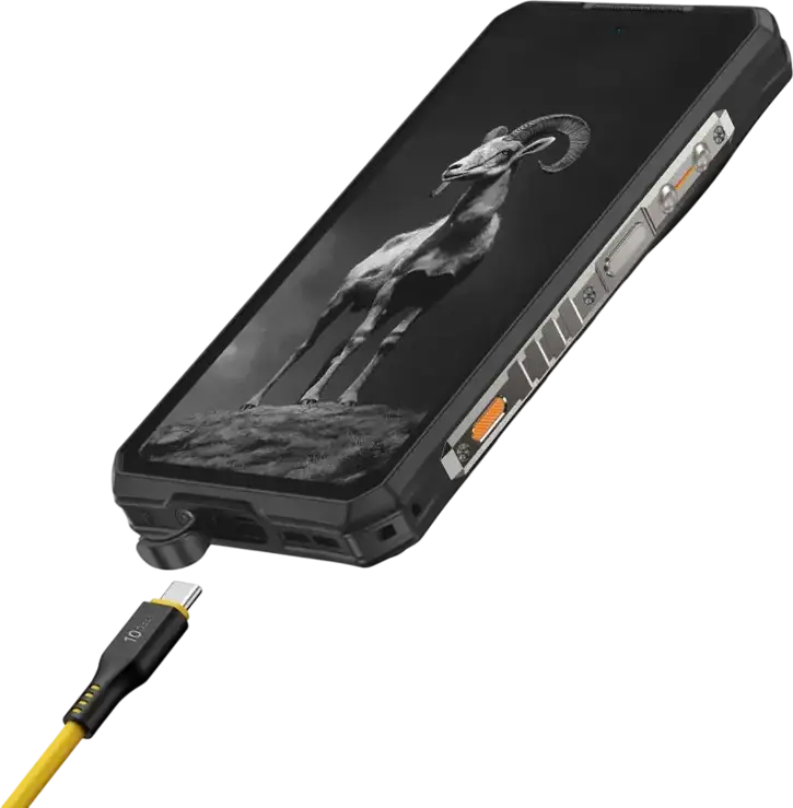 Ulefone Armor 28 Pro Rugged 5G Smartphone, 6.67" AMOLED 120Hz, Dimensity 7300, 16GB RAM, 512GB ROM, 10600mAh Battery, 120W Fast Charge, IP68 MIL-STD-810H