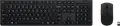Lenovo Professional Wireless Rechargeable Combo 4X31R64342 Keyboard and Mouse, Bluetooth & 2.4GHz, USB-C Charging, 4000 DPI Optical Mouse, Black